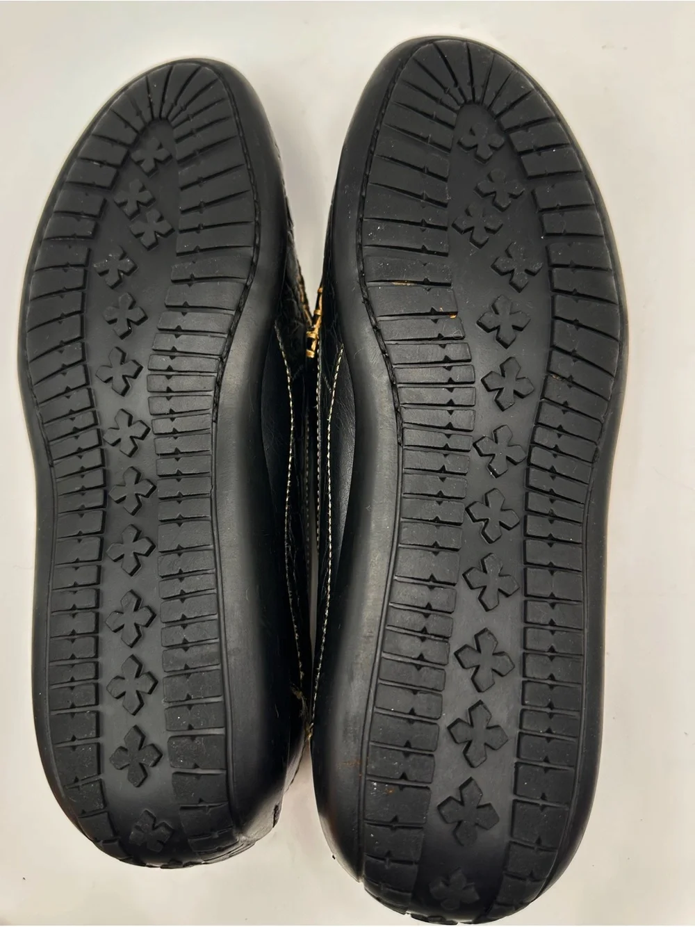 MARTIN DINGMAN MENS LOAFERS SZ 8.5 BLACK ALLIGATOR GRAIN LEATHER DRIVING SHOES